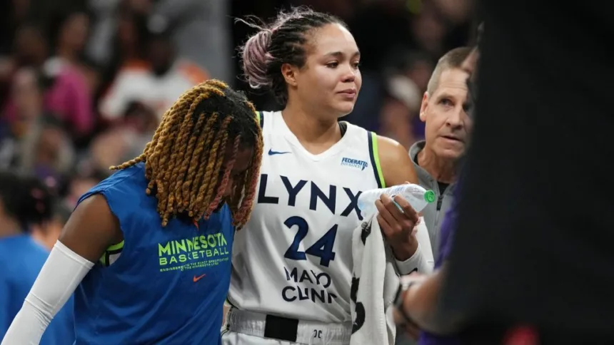 Lynx sin Collier para Juego 4 crucial ante Mercury: Semifinales WNBA