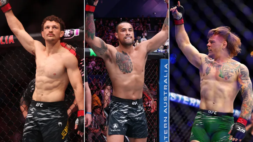 Ulberg KO: Ascenso meteórico y Crute resurge en UFC Perth