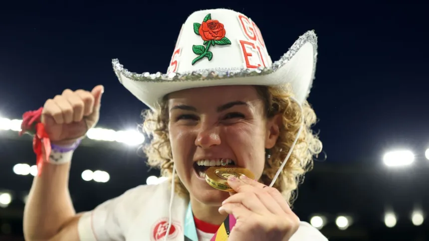 Ellie Kildunne: Sin alivio, solo orgullo tras ganar el Mundial de Rugby Femenino