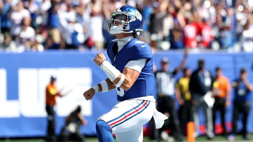 Dart Brilla: Giants Celebran Victoria con Rookie QB y Daboll