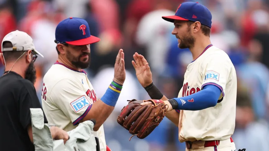 Turner y Schwarber brillan: Phillies dominan con bateo y jonrones NL