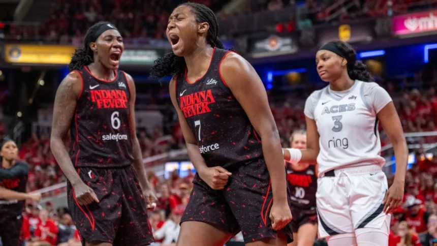 Fever fuerza el Juego 5 vs Aces: Boston brilla y elimina a Las Vegas