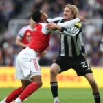 Woltemade Rechaza Disculpa de Gabriel por Codazo en Partido Newcastle vs Arsenal