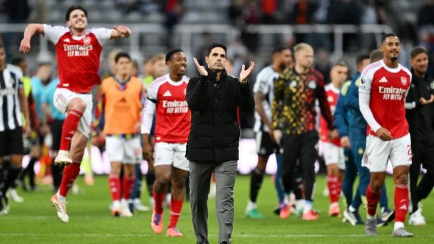 Arsenal remonta épico en Newcastle: Arteta celebra la garra gunner