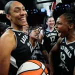 Aces a la Final WNBA: Wilson y Young lideran tras dura travesía