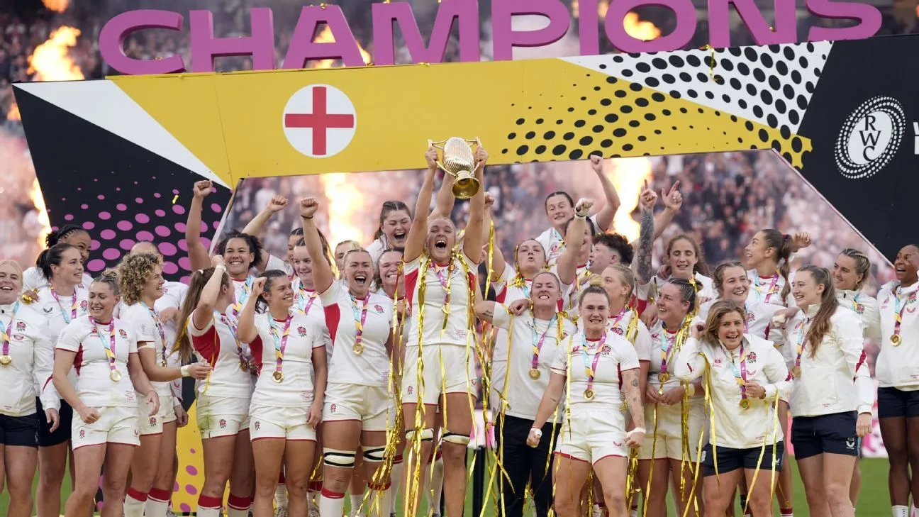 Golden Roses Rugby ¡Inglaterra Campeona Mundial de Rugby! Red Roses Conquistan la Copa ...