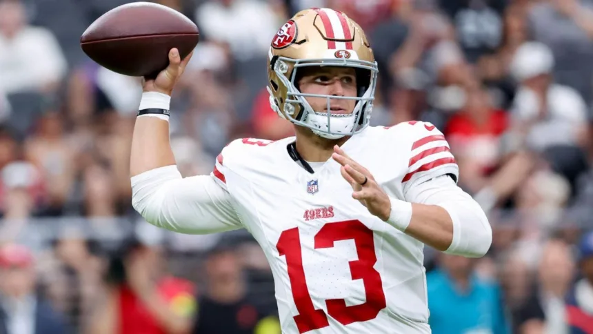 49ers: Purdy, Pearsall y Jennings, BAJA para el TNF vs Rams