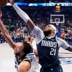 Gafford de los Mavericks se pierde 2-3 semanas por esguince de tobillo