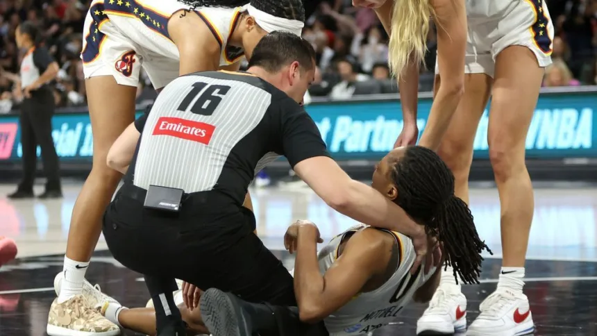 Kelsey Mitchell Revela Condición Médica Tras Salida del Partido WNBA