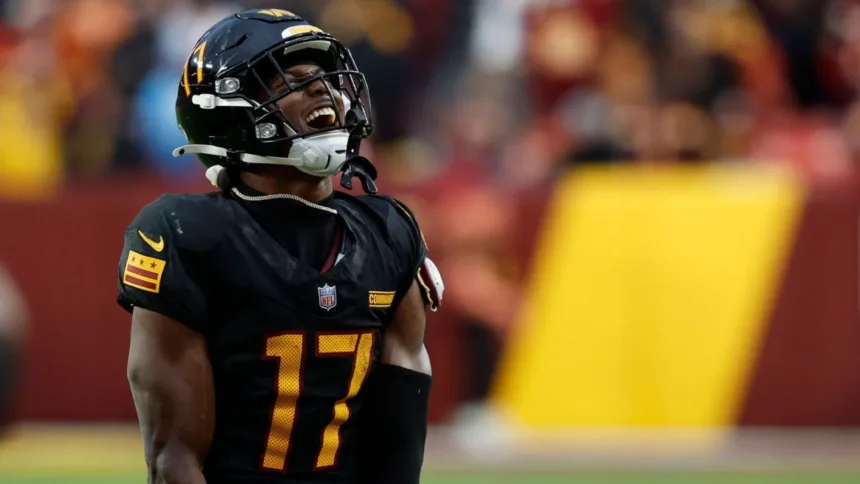 Commanders: McLaurin y Brown, baja vs Chargers; Daniels listo para jugar