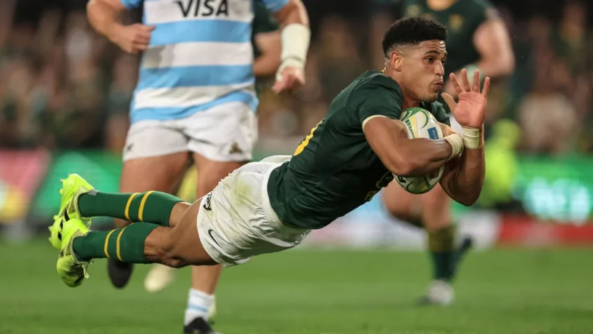 Feinberg-Mgomezulu y el apoyo clave: Récord Boks y el Rugby Championship