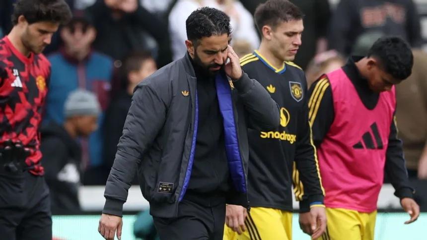 Amorim al borde del despido en Manchester United: Presión aumenta