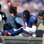 Nabers y el césped: ¿MetLife Stadium, un campo peligroso para la NFL?
