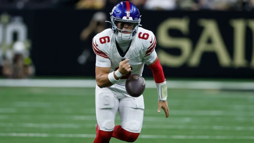 Dart asume la culpa: Turnovers hunden a los Giants ante Saints