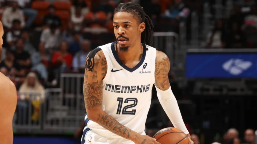 Ja Morant, estrella de Grizzlies, baja por esguince: ¿inicio de temporada en riesgo?