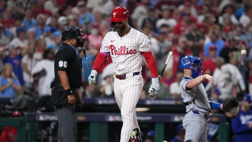 Harper: Acepta Abucheos de Fans Phillies, Enfrenta Eliminación MLB