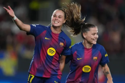 Barcelona golea al Bayern 7-1 en la UWCL: Pajor y Pina, figuras