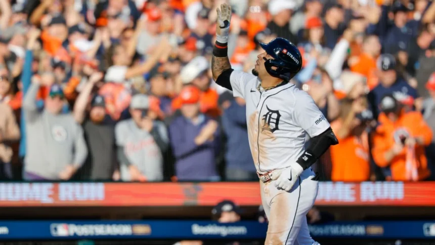 Báez lidera a los Tigers: ¡Explosión ofensiva y Skubal al rescate!