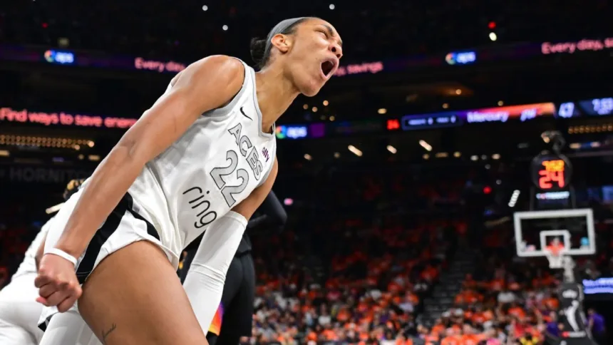 Aces a un paso del título WNBA: Wilson brilla, Mercury al límite
