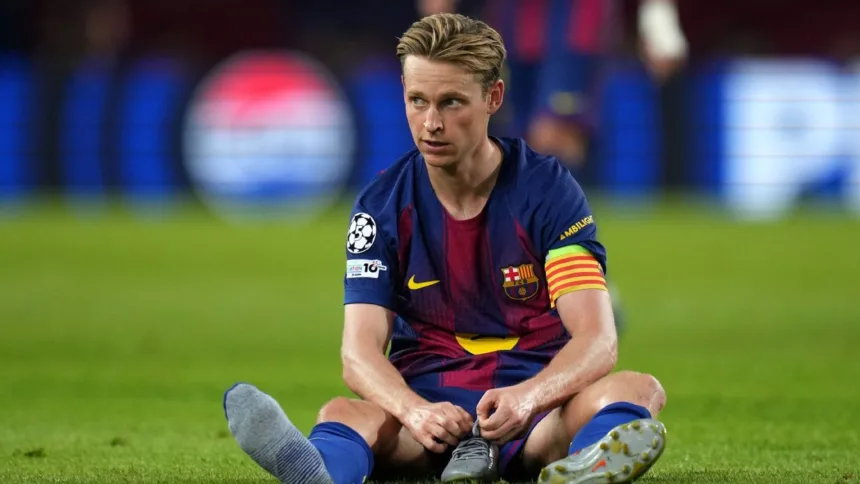 De Jong rechaza jugar en Miami: Críticas al partido LaLiga Barcelona-Villarreal