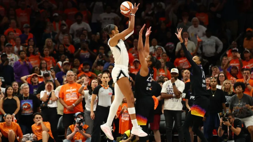 A'ja Wilson define victoria de Aces con canasta agónica en Finales WNBA