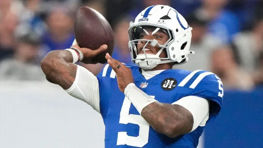 Colts: Anthony Richardson Baja por Lesión Ocular en Calentamiento
