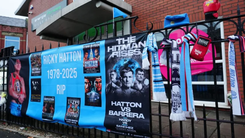Miles despiden a Ricky Hatton: Funeral del ícono del boxeo en Manchester