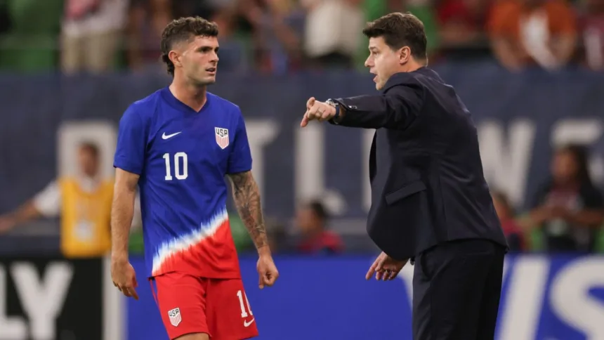 Pulisic en duda vs Australia: Robinson fuera por lesión, anuncia Pochettino