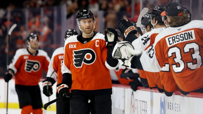 Couturier Brillante: Doblete y Asistencias en Debut de Tocchet con Flyers