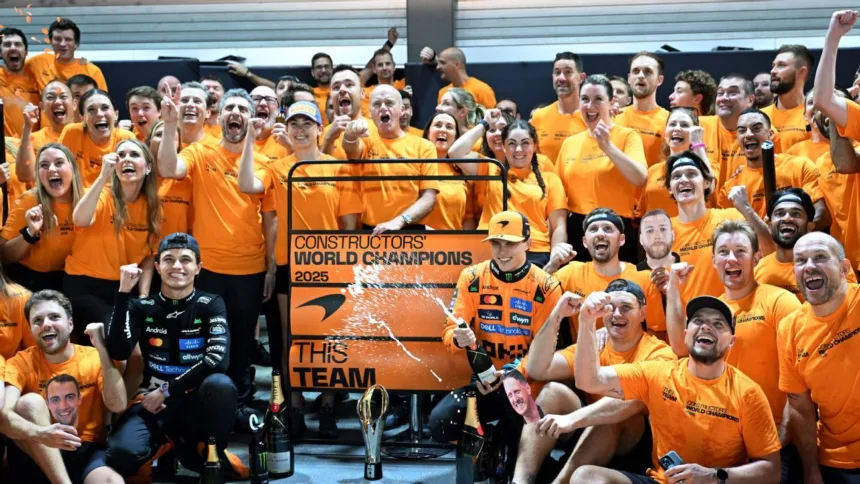 Piastri, ausente en la celebración de McLaren: ¿Por qué no estuvo?