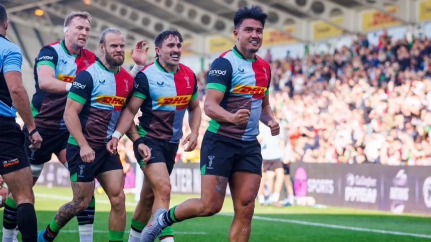 Smith lidera a Harlequins: Saracens cae y pierde invicto en la Premiership