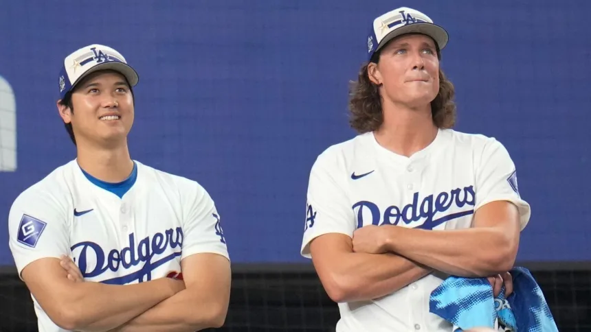 Dodgers definen: Glasnow al montículo en G3, Ohtani en G4 de la NLCS