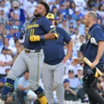 Chourio Esperanzado para el G4 Tras Salir por Calambres: Brewers vs Dodgers