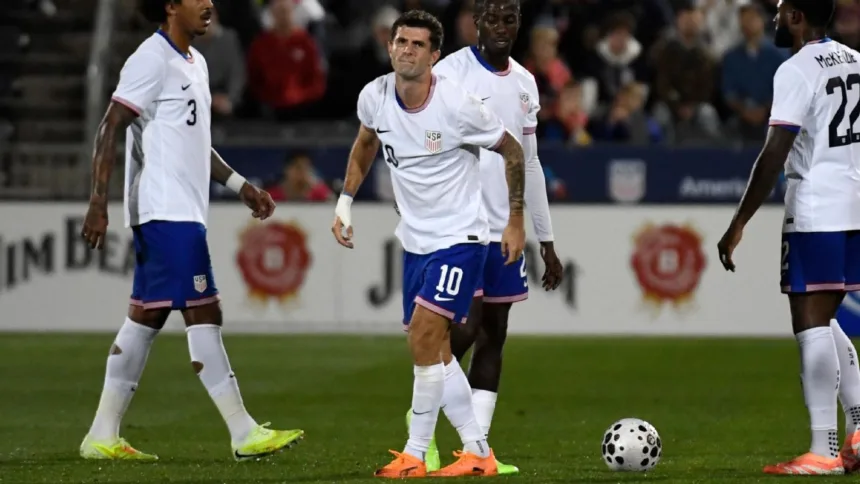 Pulisic, baja por lesión: Desgarro en el muslo con la selección de EE.UU.