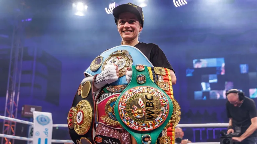 Tina Rupprecht, Campeona Indiscutible del Peso Átomo, se Retira del Boxeo