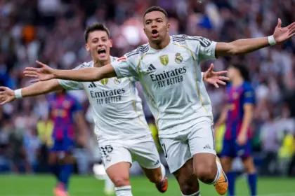 Real Madrid vence al Barcelona en el Clásico: Mbappé y Bellingham brillan