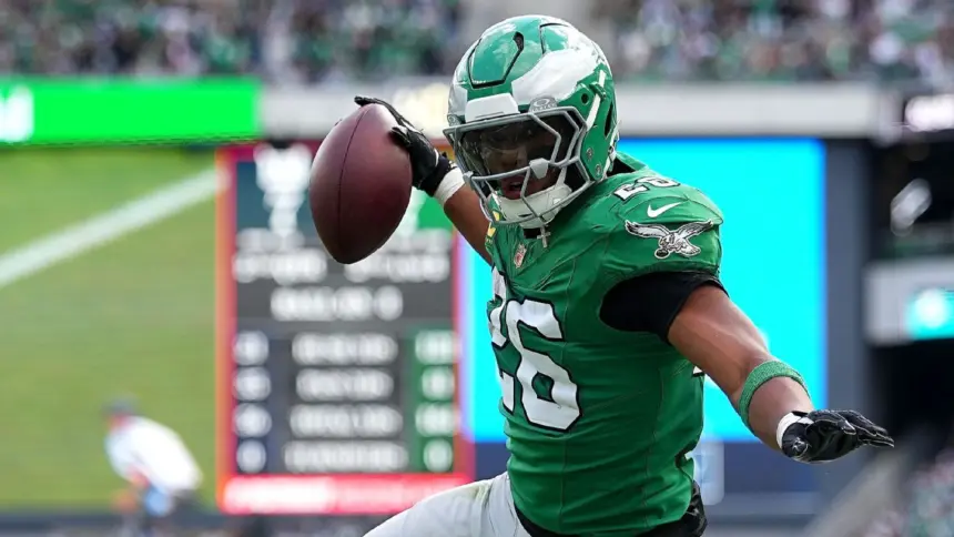 Eagles: Saquon Barkley Explota con 150 Yardas y un TD ante los Giants