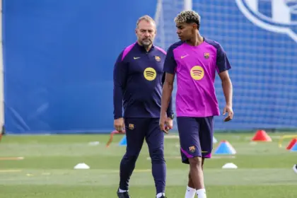 Yamal en recuperación: Flick optimista, pero con dolor ocasional.