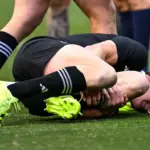 Baja sensible: Jordie Barrett fuera del resto de la gira All Blacks