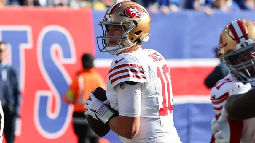 49ers: Mac Jones Titular vs Rams, Purdy en Duda; Lesiones en la Defensiva
