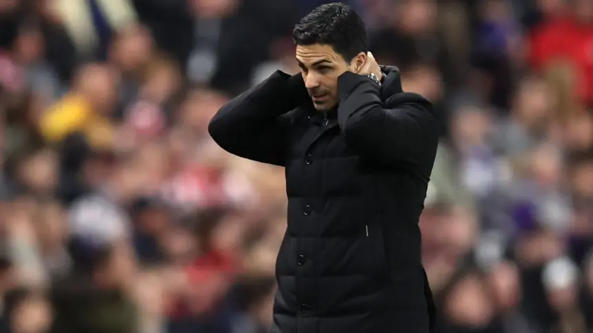 Arteta, con "dolor de estómago", lamenta empate del Arsenal ante Sunderland 1 Arteta, con "dolor de estómago", lamenta empate del Arsenal ante Sunderland