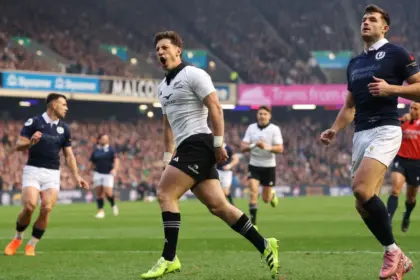 Escocia cae ante All Blacks en Murrayfield: Nueva Zelanda se impone 25-17