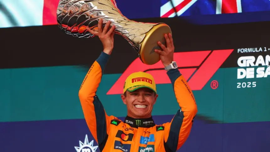 Norris silencia críticos y domina en Brasil: ¿Campeón F1 2025? Verstappen brilla. 1 Norris silencia críticos y domina en Brasil: ¿Campeón F1 2025? Verstappen brilla.
