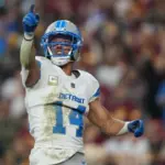 St. Brown se disculpa por celebración "Trump" tras touchdown en partido NFL