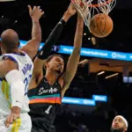 Wemby y Castle hacen historia en derrota: Doble triple-doble para los Spurs