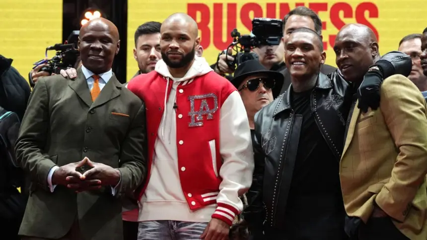 Eubank Sr. y Benn: Reviven Rivalidad en Previa del Combate de sus Hijos 1 Eubank Sr. y Benn: Reviven Rivalidad en Previa del Combate de sus Hijos