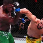 Bonfim Noquea a Brown con Rodillazo Brutal: Desafía a Covington en UFC