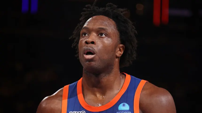 Knicks: OG Anunoby baja al menos dos semanas por lesión en el muslo