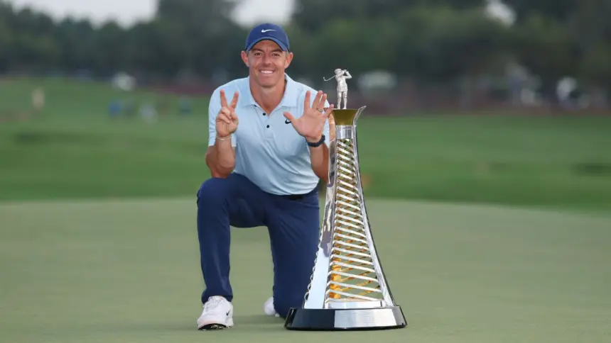 McIlroy Hace Historia: Conquista Séptimo Título Race to Dubai y Supera a Ballesteros