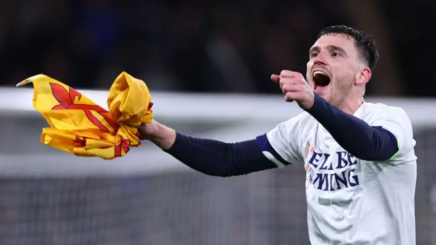 Robertson dedica clasificación al Mundial a Jota tras victoria escocesa